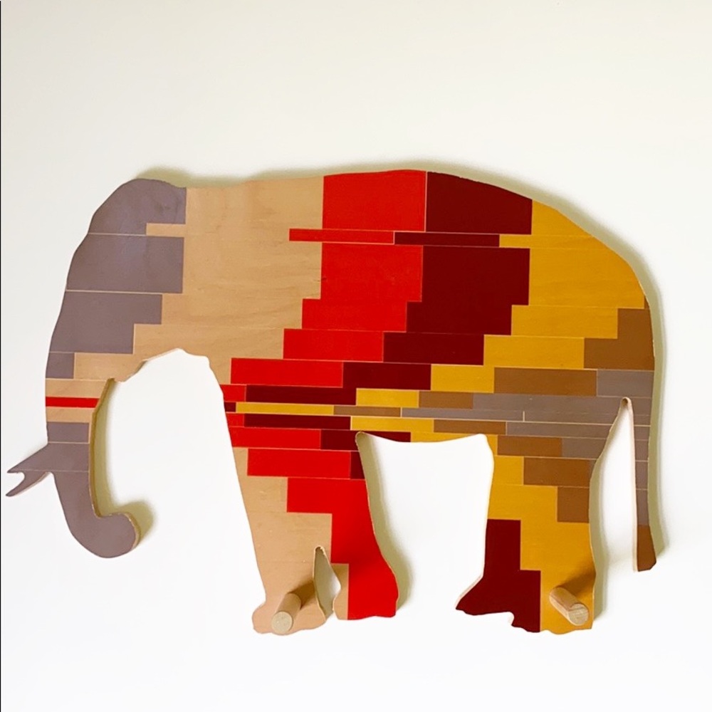 The Land of Nod | Children’s Elephant wood hanger